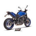 SC Project para YAMAHA MT-09 (2024 - 2026) - Línea de escape completa 3-1 acero inoxidable, con escape CR-T titanio