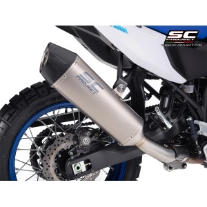 SC Project para YAMAHA TENERE 700 (2025 - 2026) / TENERE 700 WORLD RAID (2026) - Euro 5+ - Escape X-Plorer II titanio