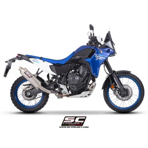 SC Project para YAMAHA TENERE 700 (2025 - 2026) / TENERE 700 WORLD RAID (2026) - Euro 5+ - Escape Rally Raid titanio