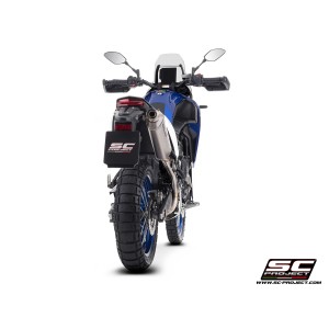 SC Project para YAMAHA TENERE 700 (2025 - 2026) / TENERE 700 WORLD RAID (2026) - Euro 5+ - Escape Rally Raid titanio, posición a