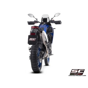 SC Project para YAMAHA TENERE 700 (2025 - 2026) / TENERE 700 WORLD RAID (2026) - Euro 5+ - Escape Rally Raid titanio, posición a