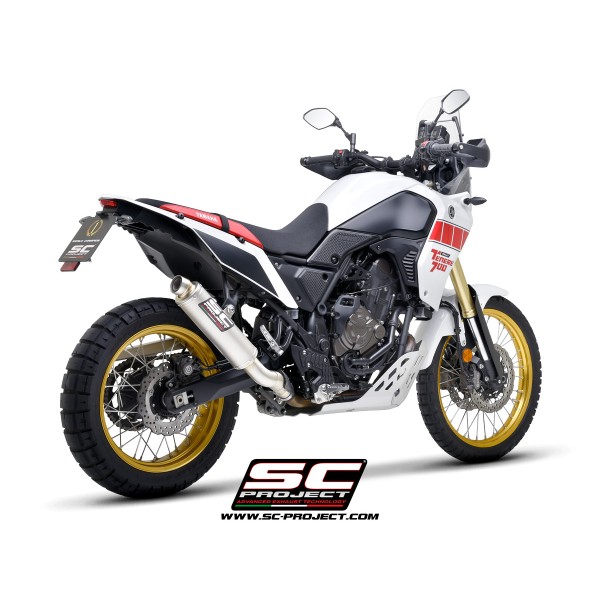 SC Project para YAMAHA TENERE 700 (2019 - 2020) - Escape Rally Race titanio