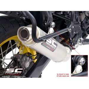 SC Project para YAMAHA TENERE 700 (2019 - 2020) - Escape Rally Race titanio