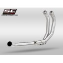 SC Project para YAMAHA TENERE 700 (2019 - 2020) - Colectores 2-1 acero inoxidable, compatibles gama específica SC-Project y esca