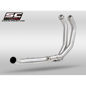 SC Project para YAMAHA TENERE 700 (2019 - 2020) - Colectores 2-1 acero inoxidable, compatibles gama específica SC-Project y esca