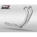 SC Project para YAMAHA TENERE 700 (2019 - 2020) - Colectores 2-1 acero inoxidable, compatibles gama específica SC-Project y esca