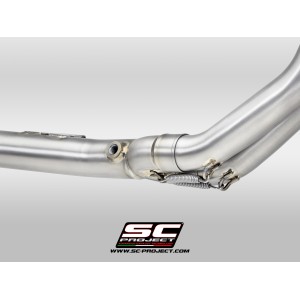 SC Project para YAMAHA TENERE 700 (2019 - 2020) - Colectores 2-1 titanio, compatibles gama específica SC-Project y escape origin