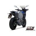 SC Project para YAMAHA TRACER 700 (2020) - TRACER 7 (2021 - 2024) - GT - Euro 5 - Línea de escape completa 2-1 acero inoxidable,
