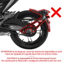ZONTES 125 GK - Protector de cadena Karter Negro satinado