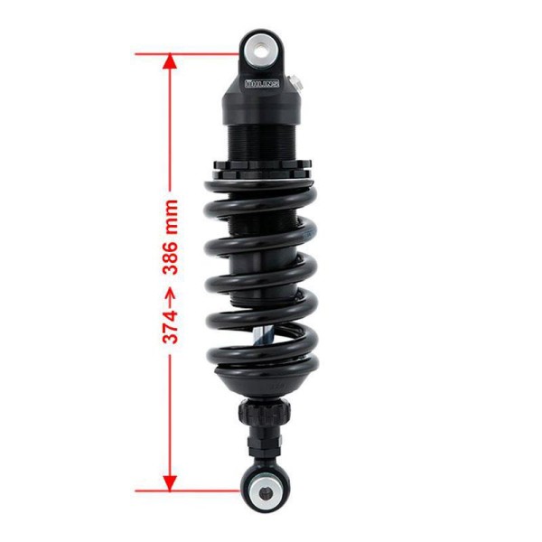 Amortiguador trasero Öhlins s46dr1l blackline (altura estándar)