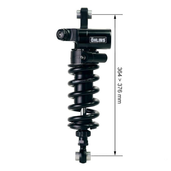 Amortiguador trasero Öhlins r ninet blackline (versión baja)