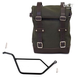 Bolsa lateral de lona + marco bmw r 850r / 1100r / 1150r