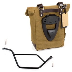 Bolsa lateral de lona + marco bmw r 850r / 1100r / 1150r