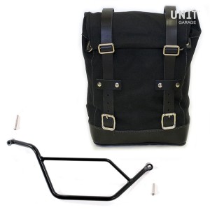 Bolsa lateral de lona + marco bmw r 850r / 1100r / 1150r