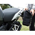 Bolsa lateral en piel dividida + marco r1200 gs lc
