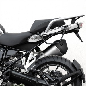 Bolsa lateral en piel dividida + marco r1200 gs lc