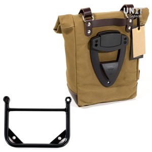 Bolsa lateral de lona + marco universal