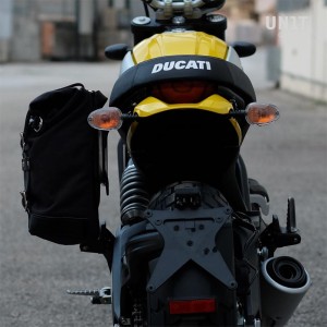 Bolsa lateral de lona + marco codificador de la serie ducati