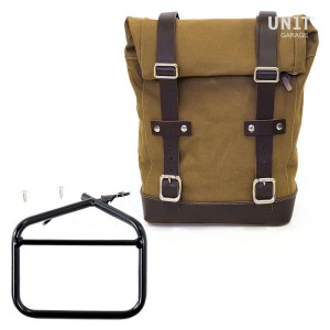 Bolsa lateral de lona + marco codificador de la serie ducati