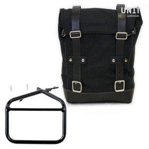 Bolsa lateral de lona + marco codificador de la serie ducati
