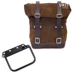 Bolsa lateral en piel dividida + marco r80 g / s
