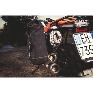 Dos bolsas de lona laterales + doble marco ninet