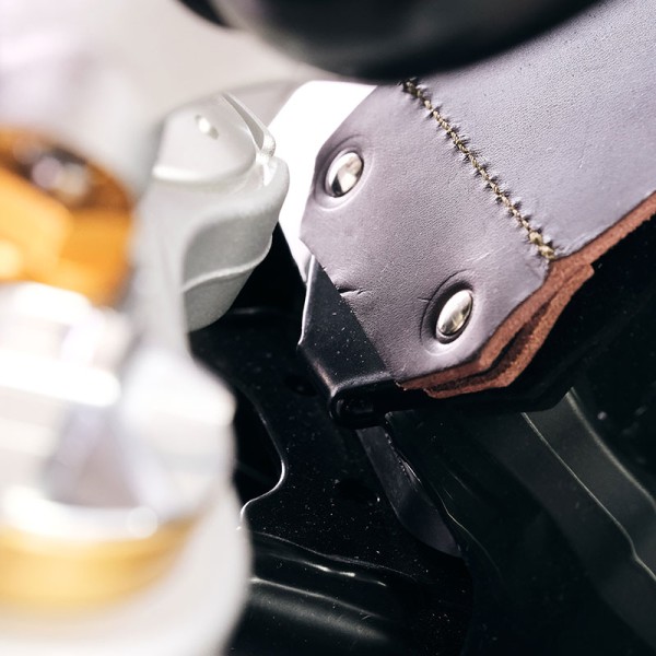Portaequipajes para bmw r12 ninet con banda para el depósito