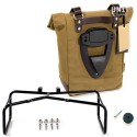 Bolsa lateral de lona + marco doble ninet
