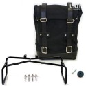 Bolsa lateral de lona + marco doble ninet