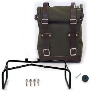 Bolsa lateral de lona + marco doble ninet