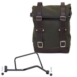Bolsa lateral de lona + marco r 1200 d lc dx