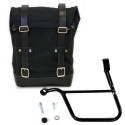 Bolsa lateral de lona + serie triumph cuadro street 900 sx (2017 hasta ahora)