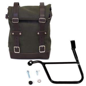 Bolsa lateral de lona + serie triumph cuadro street 900 sx (2017 hasta ahora)