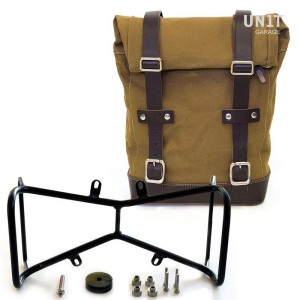 Bolsa lateral de lona + marco simétrico doble ninet