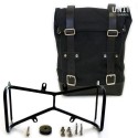 Bolsa lateral de lona + marco simétrico doble ninet