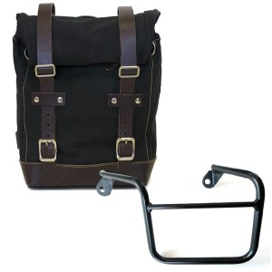 Bolsa lateral de lona + marco mash sx