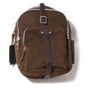 Bolsa de tanque en cuero serraje