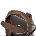 Bolsa de tanque en cuero serraje