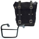 Bolsa lateral en piel dividida + marco mash dx