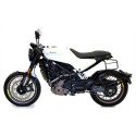 Bolsa lateral en piel dividida + marco husqvarna 401 (2017-2019)