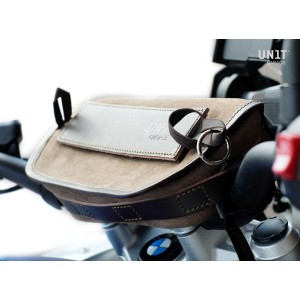 Bolso de manillar sahara split cuero