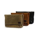 Fezzan messenger bag cuero de corteza