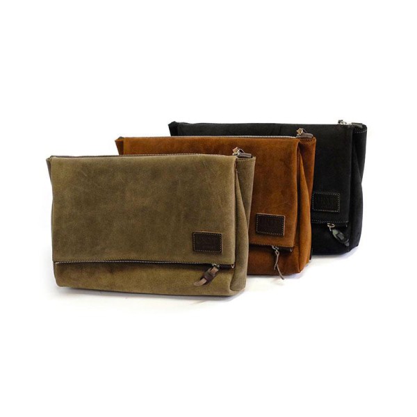 Fezzan messenger bag cuero de corteza