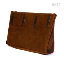 Fezzan messenger bag cuero de corteza