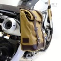 Bolso lateral de lona + ducati scrambler 1100 macro derecho