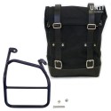 Bolso lateral de lona + ducati scrambler 1100 macro derecho