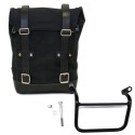 Bolsa lateral de lona + triumph cuadro scrambler 1200 xc_xe (2019 hasta ahora)