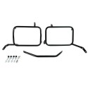 Marco de bolsa de aluminio moto guzzi v85tt negro
