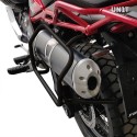 Marco de bolsa de aluminio moto guzzi v85tt negro