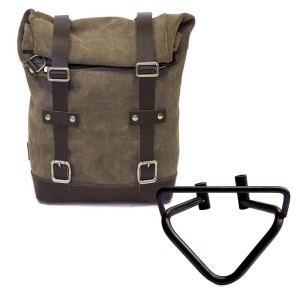 Bolsa lateral ante encerado + marco izquierdo husqvarna 401 (2020 en adelante)